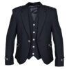 Argyll Jacket & Waistcoat Black