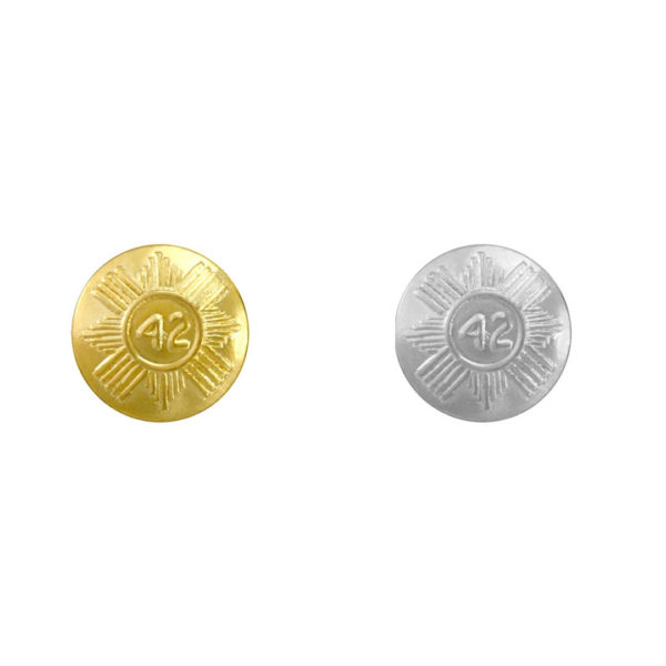 42 Highlanders Uniform Buttons - 12 PCS
