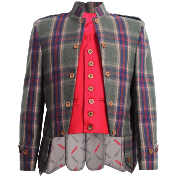 Ettrick Tweed Sheriffmuir Jacket With Waistcoat