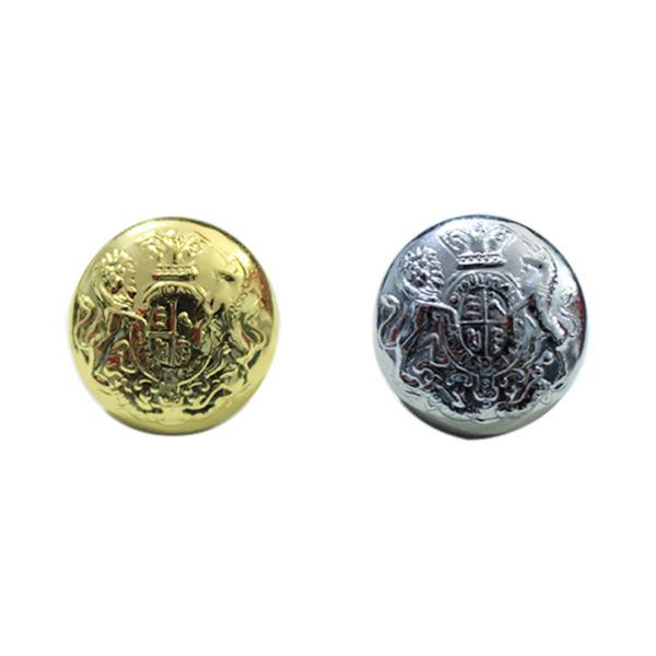 UK Victoria Crown General Service Buttons - 12 PCS