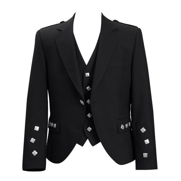 Argyll Jacket With Vest Prince Charlie Cuffs