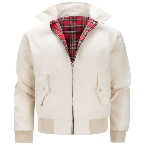 Beige Harrington Jacket