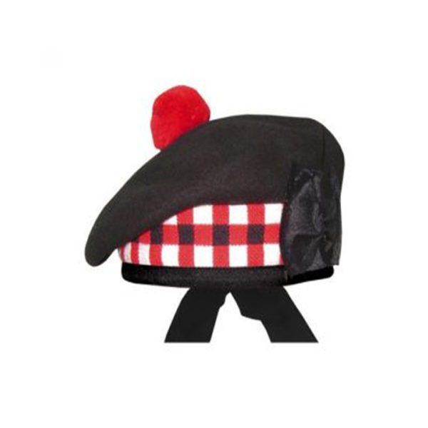 Black Balmoral Hat Dicing