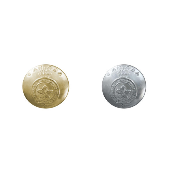 Canada King's Crown General Service Buttons - 12 PCS