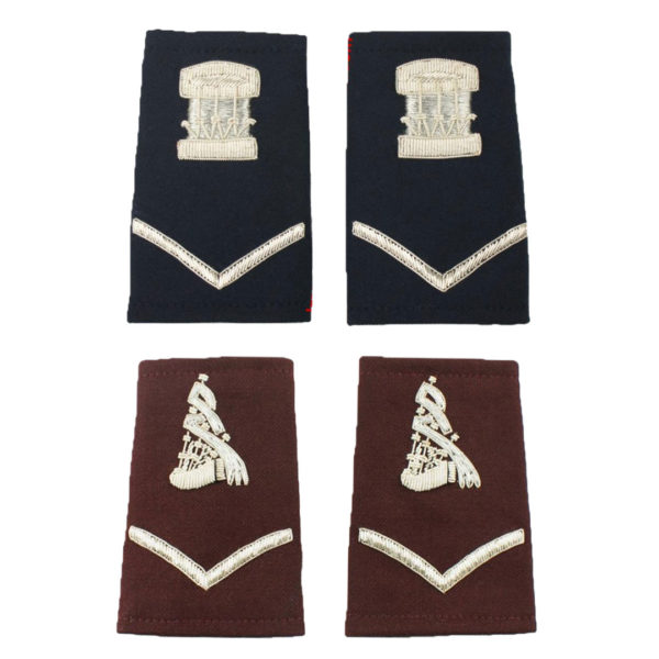 Piper And Drummer Shoulder Rank Slides Strips