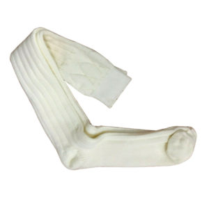 Pipe Band Socks Cream Color Acrylic Wool