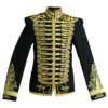 Hussars Military Dolman Gilt Braid Collar And Aiguillette