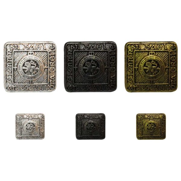 Irish Clann Na Gael Uniform Buttons - 12 PCS