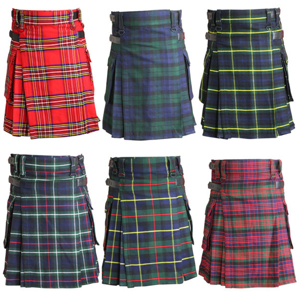 Tartan Contemporary Kilt Leather Straps