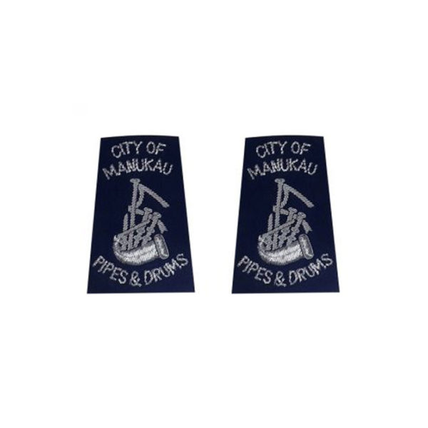 Rank Slide Shoulder Slip On Pair Hand Embroidery