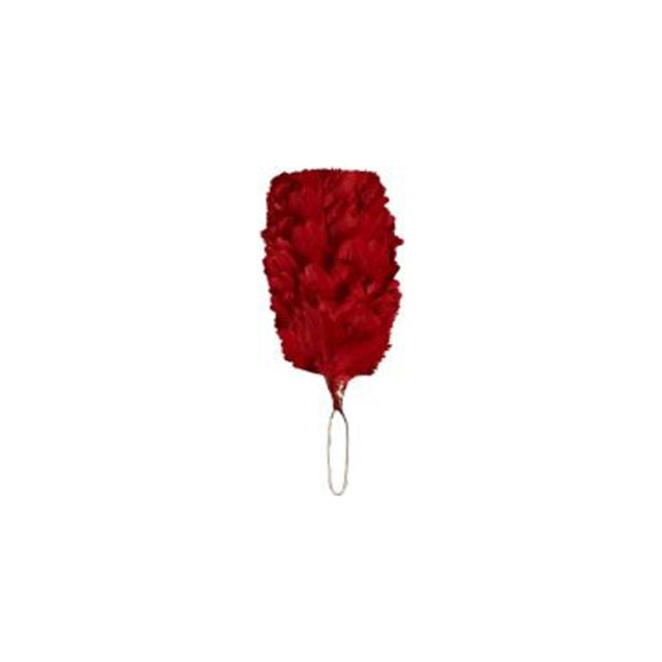 Red 5 Inch Feather Hackle