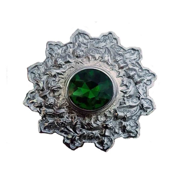 Plaids Brooch