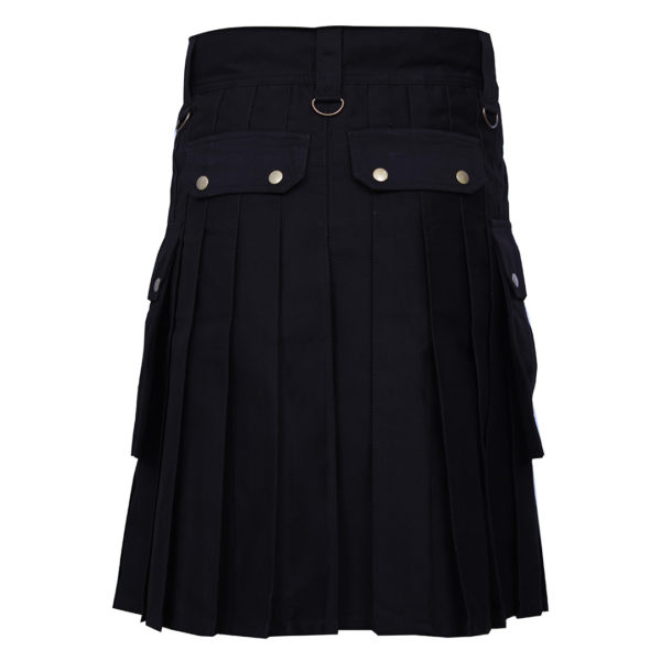 Stowaway Utility Kilt Black