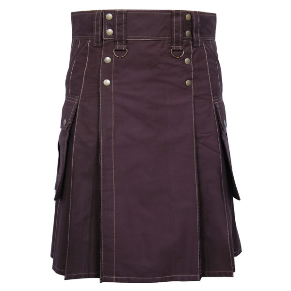 Stowaway Utility Kilt Brown
