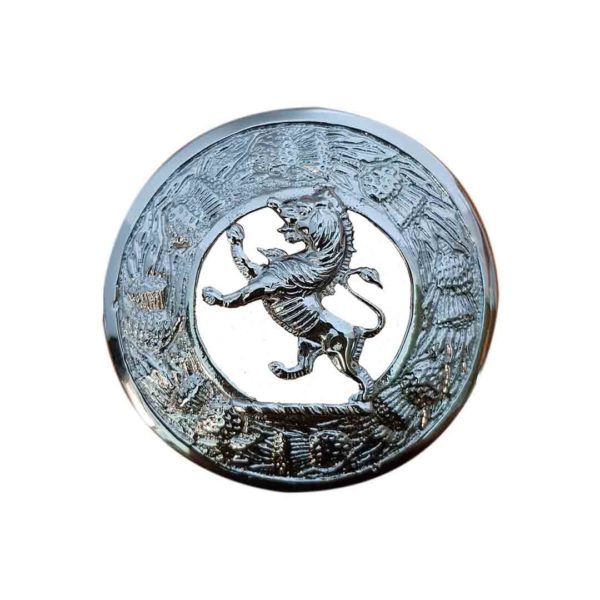 Plaids Brooch