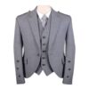 Light Grey Tweed Argyll Jacket And Vest