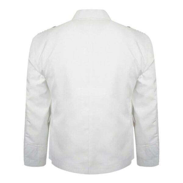 White Argyll Jacket And Vest